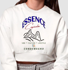 Cropped Moleton CONDEMAGNO - ESSENCE CAPIXABA – Frade & Freira Edition (BVCRA)
