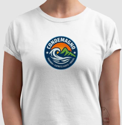 Camisa CONDEMAGNO – Mar & Montanha | Prainha Classic Edition