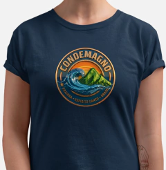 Camiseta CONDEMAGNO – MAR & MONTANHA | Prainha Dimension Edition