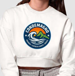 Cropped Moleton CONDEMAGNO – Mar & Montanha | Prainha Classic Edition
