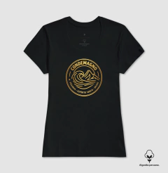 Camiseta Algodão Peruano CONDEMAGNO – MAR & MONTANHA | Prainha Golden Edition na internet