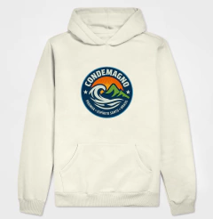 Hoodie Moleton CONDEMAGNO – Mar & Montanha | Prainha Classic Edition na internet