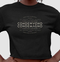 Camiseta Cropped CONDEMAGNO Lifestyle Capixaba – Signature Line – Capixaba Signature Edition