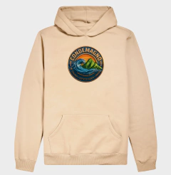 Hoodie Moleton CONDEMAGNO – MAR & MONTANHA | Prainha Dimension Edition - loja online