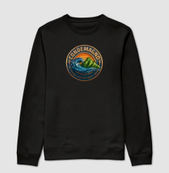 Suéter Moleton CONDEMAGNO – MAR & MONTANHA | Prainha Dimension Edition - comprar online