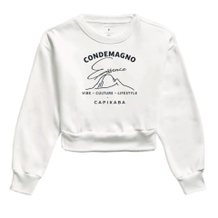 Moleton Cropped CONDEMAGNO – Essence Capixaba Edição Pedra Azul Minimal - CONDEMAGNO - Lifestyle CAPIXABA