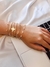 Pulseira Pérolas De Coração - Banhado - loja online