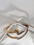 Bracelete Gota Bicolor - Folheado - comprar online