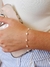 Pulseira Pérolas De Coração - Banhado - comprar online