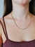 Choker Corrente Malha Snake - Folheado - comprar online