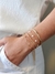 Pulseira Pérolas De Coração - Banhado - Tezza