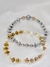 Pulseira Pedras Orgânicas - Folheado - Tezza