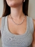 Choker Corrente Elos Fígaro - Folheado na internet