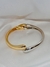 Bracelete Gota Bicolor - Folheado - Tezza