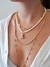 Colar Longo Medalhas - Folheado - loja online