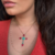 Colar Cruz Tiffany