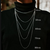 Conjunto brinco e colar - Dominguez