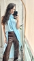 Túnica azul tiffany