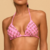 Biquíni Top Cortininha Bordado Abrolhos - Pink - comprar online