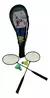 Kit De Badminton 2 Raquetas + 2 Plumas + Funda An91946