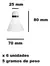Repuesto Pluma De Badminton X 6 Volante De Nailon en internet