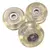 Pack X4 Repuesto Ruedas Transparente Skate Ro55