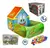 Pelotero Y Casita 2 En 1 Y 100 Pelotas Mickey Mouse Funhouse - comprar online