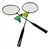 Kit De Badminton 2 Raquetas + 2 Plumas + Funda An91945 - comprar online