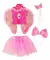 Disfraz De Mariposa Con Alas Y Tutu Fdkw24502