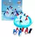 Juego De Mesa Ayuda A Los Pingüinos A Llegar El Cima