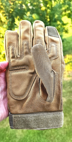 Imagen de Guantes Tacticos de Invierno con lana en su interior - Camel
