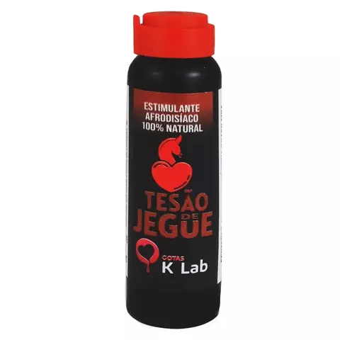 Tesão de Jegue – Excitante Afrodisíaco Natural 10ml | K-Lab