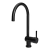 Griferia Cocina Monocomando Peirano Black Velvet 20-190 Color Negro