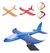 avion planeador con luz led