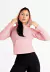 Casaco Rosê com Bolso Fitness Feminino | REF: LX120