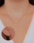Conjunto Ponto de Luz no Dourado