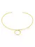 Bracelete Ante braço Folheado a Ouro 18k e Prata Aro Ondulado - comprar online