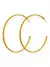 Brinco Folheado a Ouro 18k Argola G - comprar online