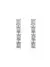 Brinco Folheado a Ouro 18k e Prata 925 Desing Quadrado - loja online