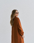 VESTIDO CURTO COM DECOTE FRANZIDO CASTANHO - loja online