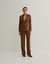 BLAZER ALFAIATARIA COM LAPELAS MARROM