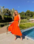 SAIA MIDI ALICE LARANJA - comprar online