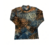 Blusa com Gola Alta Estampado com Foro Canelado - comprar online