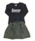 Kit 2 Conjuntos Infantil Saia Pé de Pule com Blusa de Cotton 01 ao 03 Sortido ( 2 Blusas + 2 Saias ) na internet