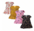 Kit 3 Vestidos Infantil Manga curta Estampado com Babado 01 ao 04 Sortido - comprar online