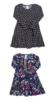 Kit 2 Vestidos Infantil de Malha Jersi com Babado Godê 04 12 Sortido - comprar online