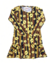 Kit 2 Vestido de Moletinho Infantil Estampado com babado godê do 04 ao 10 Sortido - LRM Kids