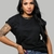 T-shirt Lisa manga muscle na internet