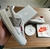 NIKE AIR FORCE GRIS C/ MARRON