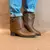 Bota bico redondo capa - comprar online